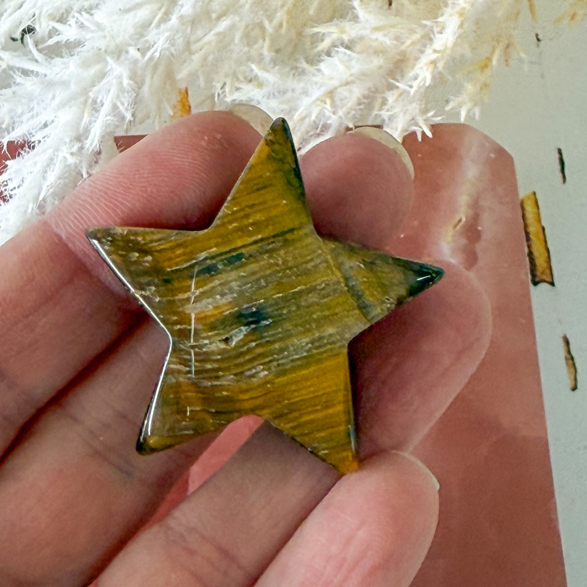 Tigers Eye Star #1230-Happily Zen