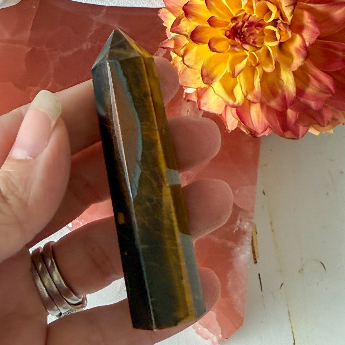 Tigers Eye Tower #1215-Happily Zen