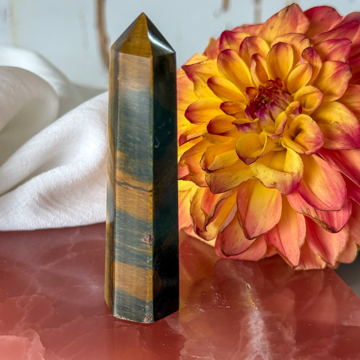 Tigers Eye Tower #1217-Happily Zen