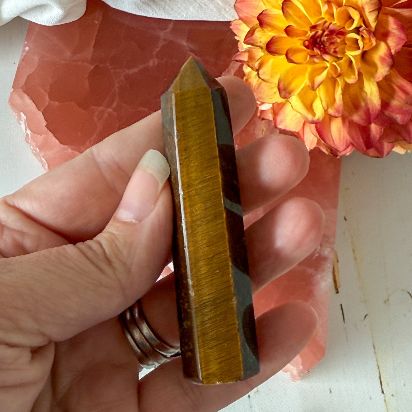 Tigers Eye Tower #1219-Happily Zen