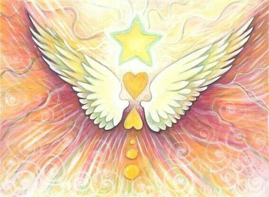 Wings of Love Print by Toni Carmine Salerno-Happily Zen